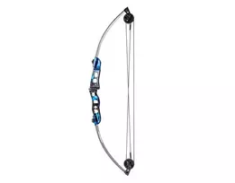 Lankas sudėtinis POE LANG Firestar 25 lbs, aliuminio/anglies pluošto konstrukcija, 740 mm ilgio, su 3 strėlėmis ir atrama