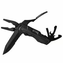 Multitool AZYMUT Gron – pilno dydžio daugiafunkcis įrankis, 11 įrankių, 9 antgaliai, nerūdijantis plienas, sulankstytas 11 cm, išskleistas 15,4 cm