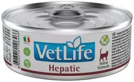 Šlapias kačių ėdalas Farmina Vet Life Natural Diet Cat Hepatic 85 g – kepenų palaikymui, vištiena, be grūdų, suaugusioms katėms