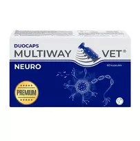 Maisto papildas kapsulėmis JM Sante Multiway Neuro šunims ir katėms, 60 vnt., 150 g, mažina nervinę įtampą