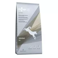 Sausas šunų ėdalas TROVET Hypoallergenic Intestinal DPD antis 10 kg, pilnavertis veterinarinis pašaras, 22% baltymų, 16% riebalų