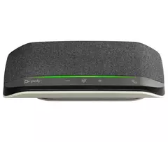 HP Poly Sync 10 garsiakalbio mikrofonas + USB-A į USB-C laidas, PC, juoda, 0,715 m, Windows 10, Windows 11, MacOS, 100 - 7800 Hz
