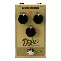 Gitaros efektų pedalas TC Electronic Drip Spring Reverb – kompaktiškas, tikras aplenkimas
