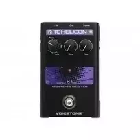 Vokalinių efektų pedalas TC-Helicon VoiceTone X1 – megafono ir iškraipymo vokalo efektai
