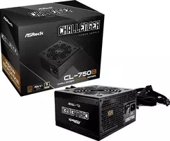 ASRock Challenger CL-750B 750W 80+ Bronze juodas ATX maitinimo blokas