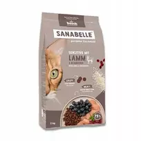 Sausas kačių ėdalas Bosch Sanabelle Life Sensitive – ėriena ir mėlynės, 8 kg, suaugusioms, be grūdų, 31% baltymų