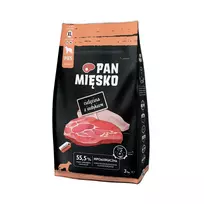 Sausas šunų maistas Pan Miesko Veršiena su Kalakutu XL, Suaugusiems, 3 kg, 30% Baltymų, 20% Riebalų
