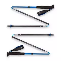 Trekkingo lazda Black Diamond Distance Carbon Z-Pole, anglies pluošto kotas, sulankstoma Z tipo, 296 g, 44–130 cm