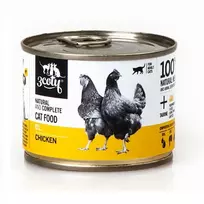 Šlapias kačių ėdalas 3coty 01 Vištiena 180 g