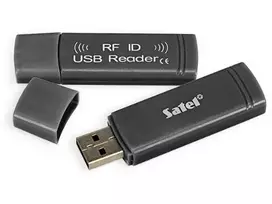 Magnetinių kortelių skaitytuvas Satel CZ-USB-1 USB juodas