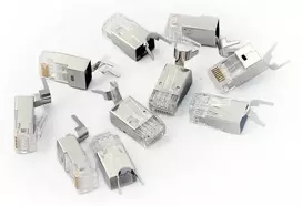 RJ45 kištukas pilkas Digitus X-ML-6F-OD-IMP vyriškas 100 vnt.