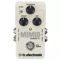 Gitaros efektų pedalas TC Electronic Mimiq Doubler – kompaktiškas dvigubinimo pedalas su True Bypass