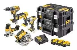 DeWALT DCK500P3T-QW 18V akumuliatorinis suktuvas su 3 baterijomis