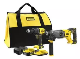 Atsuktuvų rinkinys STANLEY ST KIT V20 SFMCK216MDS (SFMCD715 + SFMCH900) 1x4.0Ah 1x2.0Ah