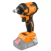Akumuliatorinis smūginis veržliaraktis NEO tools 5907558465617