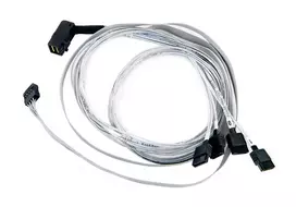 Adaptec ACK-I-rA-HDmSAS-4SATA-SB-.8M 0,8 m vidinis ventiliatoriaus tipo kabelis iš Mini SAS HD į 4 SATA