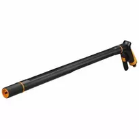 Fiskars 1065489 vandens pistoletas su reguliuojamu ir ištraukiamu kotu bei ergonomiška rankena