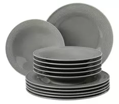 Indų rinkinys SELECT Beat Color Glaze, 6 vnt. – glazūruotas porcelianinis stalo servizas