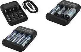 Baterijų kroviklis ANSMANN 1001-0122 LCD Li‑Ion, NiMH ir LiFePO4 akumuliatoriams