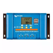 Saulės baterijų valdiklis Victron Energy BlueSolar PWM-LCD&USB 12/24V 30A