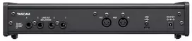 Garso sąsaja Tascam US-4X4HR – 4x XLR kombinuoti, 4 analoginiai išėjimai, 56 dB mikrofono stiprintuvas, 192 kHz, USB 2.0, stalinė, juoda
