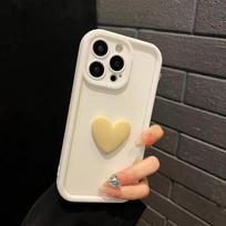 For Redmi Note 14 13 12 Turbo 12s 11 11T Pro Plus 4G 5G Phone Case Luxury Cute Love Heart Silicone Cover Redmi Note 14 5G