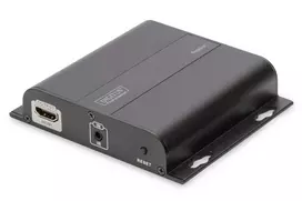 DIGITUS HDMI imtuvas 4K per IP, CAT kabeliui (5/5e/6/7), 4K2K/30Hz, juodas