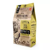 Sausas šunų ėdalas Wiejska Zagroda Kalakutiena su Žąsiena 2 kg — Suaugusiems, Be grūdų, 31% Baltymų, 20% Riebalų