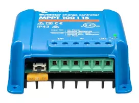 MPPT saulės įkrovos valdiklis Victron Energy BlueSolar 100/15 — 15A, 100V maks. PV