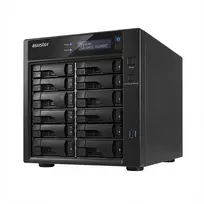 Asustor Lockerstor 8 Gen3 AS6808T 8 lizdų NAS, AMD Ryzen V3C14, 16GB DDR5 ECC, 2x 10GbE + 2x 5GbE