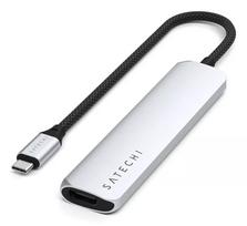 Satechi ST-P6SS USB-C išplėtimo stotelė 10000Mbit/s sidabrinė