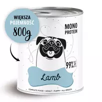 PAKA ZWIERZAKA Pepe Lamb šlapias šunų ėdalas - 800g