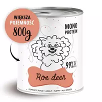 PAKA ZWIERZAKA Pepe šlapias ėdalas šunims su stirniena – 800 g