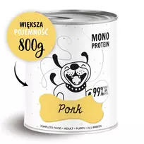 Šlapias šunų ėdalas PAKA ZWIERZAKA Pepe Pork 800 g
