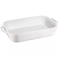 Staub 40511-151 stačiakampis kepimo indas 4,5 l baltas