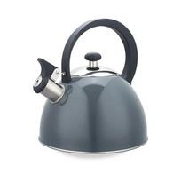 Virdulys Maestro MR-1302-GREY 2.5 L nerūdijantis plienas, pilkas korpusas, švilpukas, šalta rankena