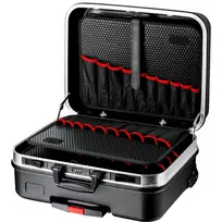 Knipex BIG Basic Move įrankių dėžė ABS, aliuminis, juoda