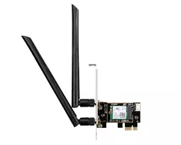 D-Link AX3000 vidinis WLAN Bluetooth PCIe adapteris Wi-Fi 6 2402Mbit/s