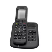 Telekom Sinus A 32 DECT belaidis telefonas su skambučio numerio atpažinimu, juodas