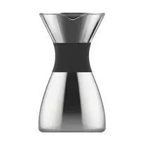 Asobu PourOver šalto virimo kavos virimo aparatas juodas, sidabrinis