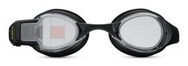 Plaukimo akiniai Form Smart Swim 2 — unisex, juodas rėmelis, juodi lęšiai