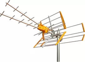 Kryptinė antena Televes V Zenit MIX UHF 149322, suderinama su 4G LTE