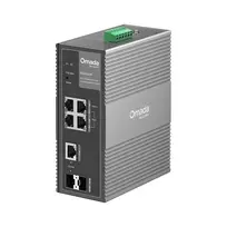 TP-Link IES206GPP valdomas tinklo jungiklis Gigabit Ethernet (10/100/1000) su PoE juoda