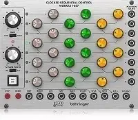 Behringer 1027 CLOCKED SEQUENTIAL CONTRO 2500 serijos modulinis sintezatoriaus modulis