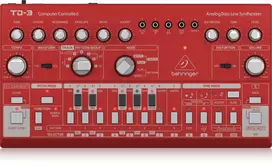 Analoginis sintezatorius Behringer TD-3-RD Raudonas 9V DC