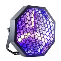 LED prožektorius Light4Me LUMEN OCTO retro dizainas — 200W, 51 LED, Powercon in/out, IP20, aliuminio korpusas