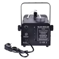 Dūmų generatorius Light4Me BLACK 1200 1200W, 3 L bakas, 4 lempos, 340 m³/min našumas