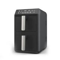 Elektrinė oro gruzdintuvė Maestro MR-761, 10 L, 2400 W, 12 programų, 80–200 °C, dviguba konstrukcija, juoda