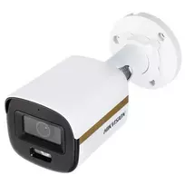 Hikvision Turbo HD su ColorVu DS-2CE10DF3T-LFS(2.8mm) kulkos formos IP stebėjimo kamera, vidaus ir lauko, 1920 x 1080 pikselių, sieninis montavimas