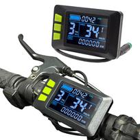 24V 36V 48V P3C Elektrinio dviračio matuoklis Atsparus dilimui Pažangus E-dviratis Odometras Elektrinio paspirtuko ekrano matuoklis Lauko važiavimui dviračiu China Mainland